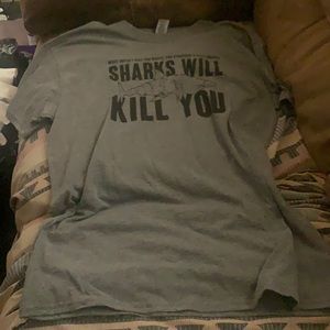 Gray Sharks shirt